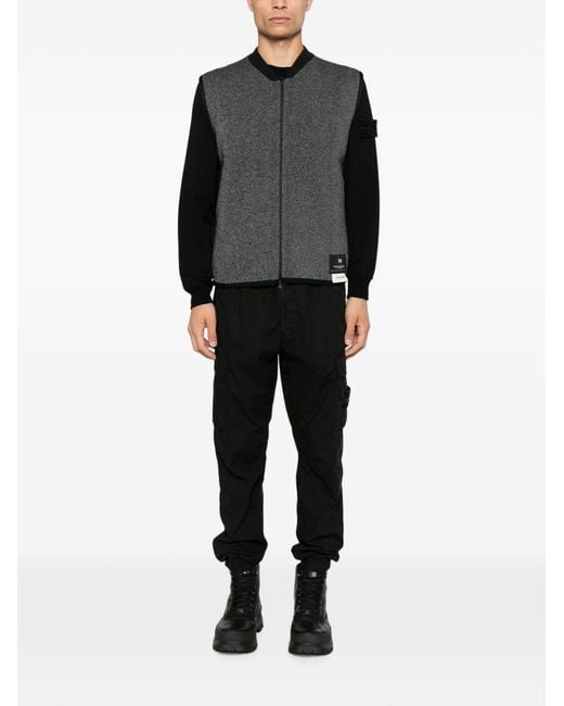 Y-3 Gray Running Nylon Vest for men