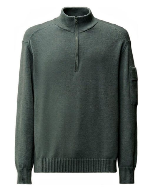 C P Company Green Metropolis Polo Shirt for men