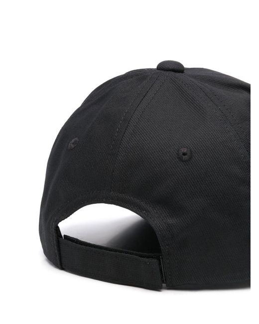 Emporio Armani Black Logo Baseball Cap for men