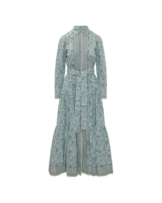 Mc2 Saint Barth Blue Jensen Dress