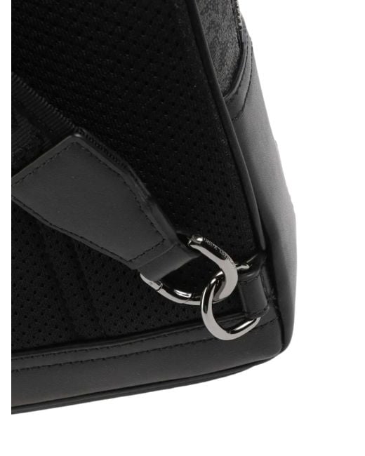 Michael Kors Black Hudson Logo Crossbody Bag for men