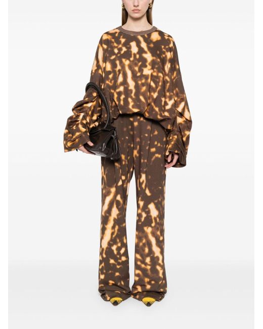 Pantalone Hartia Stampato di Dries Van Noten | Lyst Pantalone Hartia Stampato di Dries Van Noten | Lyst