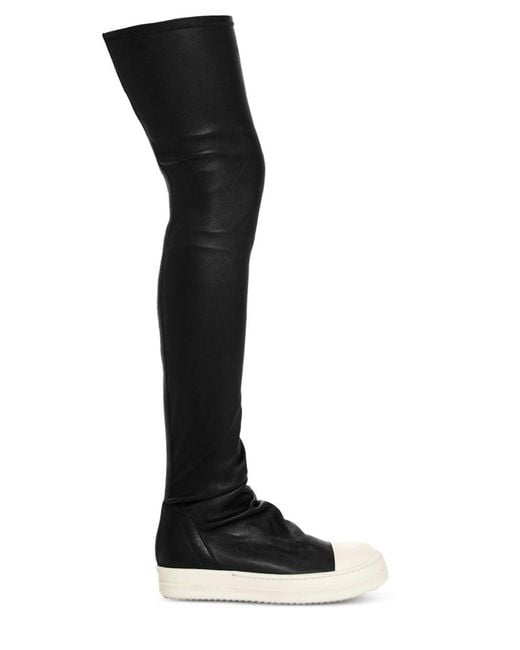 Rick Owens Black Boots