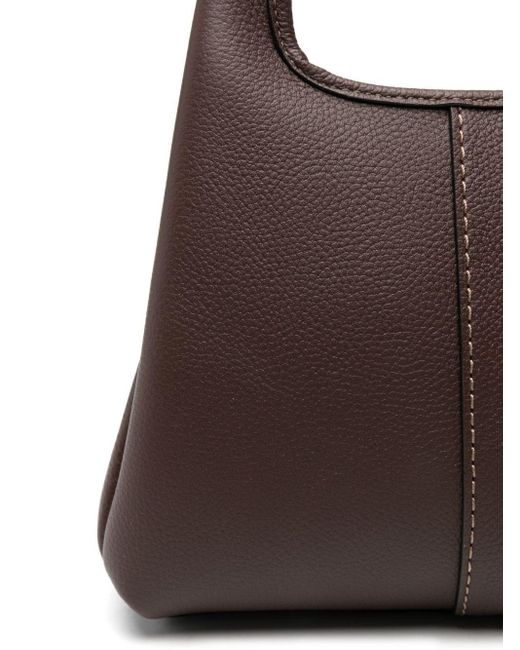 COACH Brown Lana 25 Leather Crossbody Bag