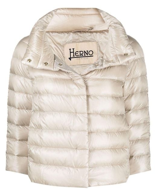 Herno Natural Sofia Nylon Cape