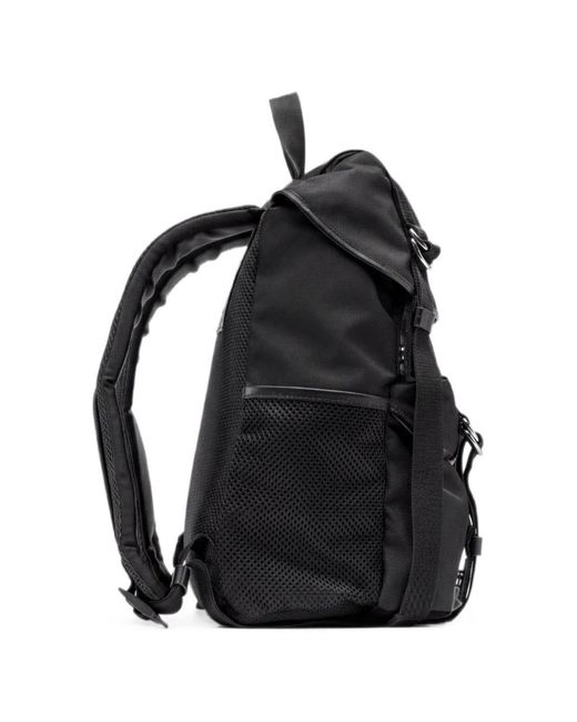 Maison Margiela Black Nylon Medium Backpack for men