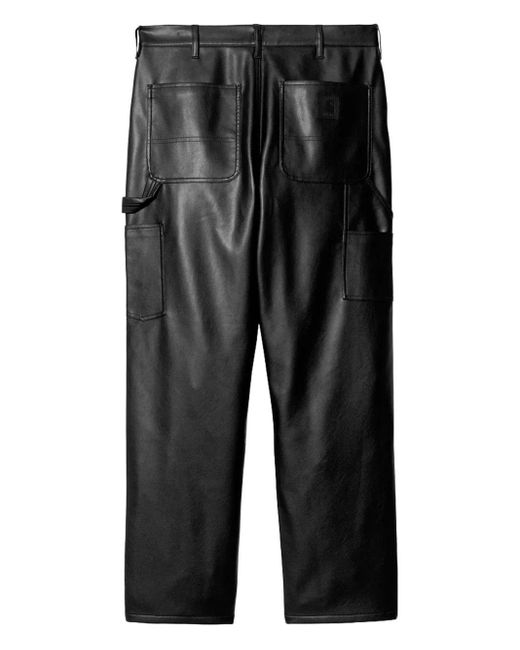 Carhartt Black Single Knee Seaton Trousers for men