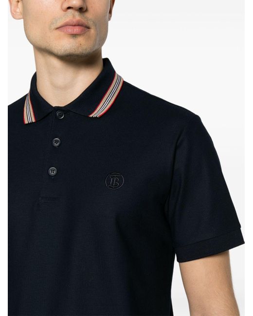 Burberry Blue T-Shirts And Polos for men