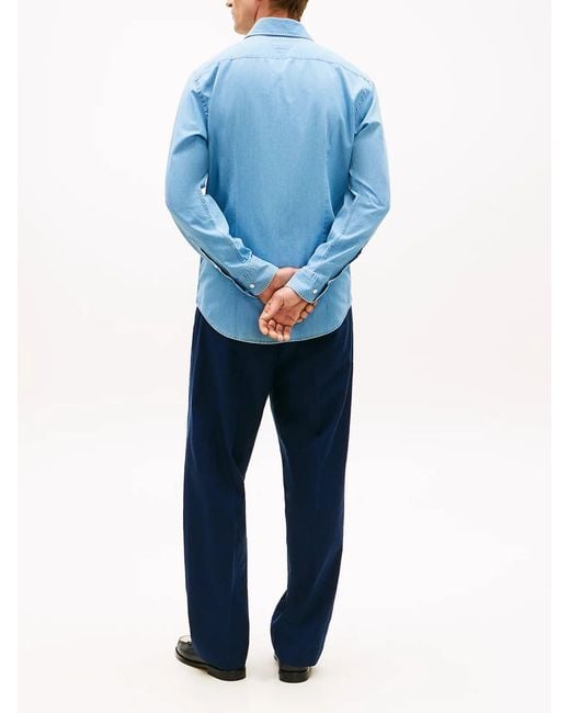 Tommy Hilfiger Blue Smart Casual Shirt for men