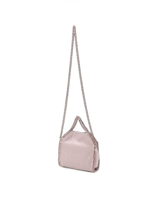 Stella McCartney Pink Falabella Tiny Crossbody Bag