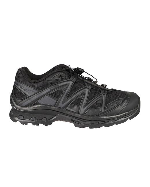 Salomon Black Xt Quest Sneaker With Mesh Upper And Rugged Sole for men