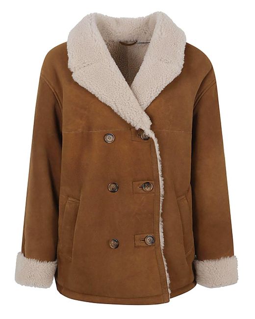Enes Brown Florentina Leather Jacket