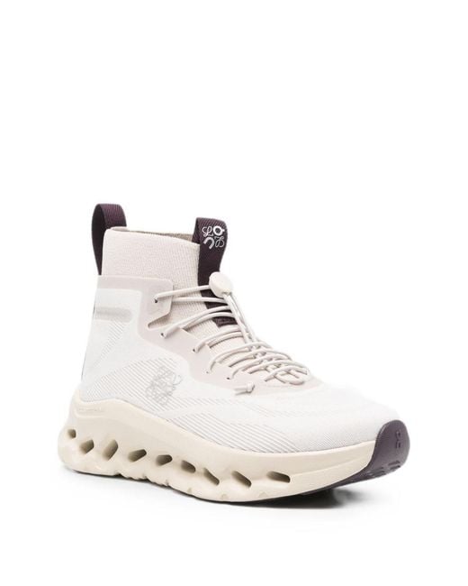 Loewe X On White Cloudtilt Hi Sneakers