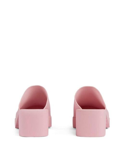 Gucci Plastique Mules in Pink Lyst UK