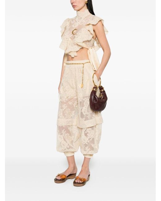 Zimmermann Natural Luna Harem Trousers