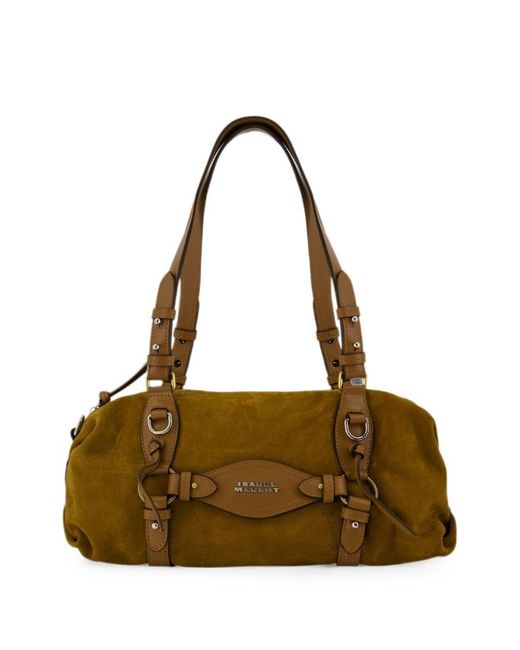 Isabel Marant Metallic Talpa Mini Leather Shoulder Bag