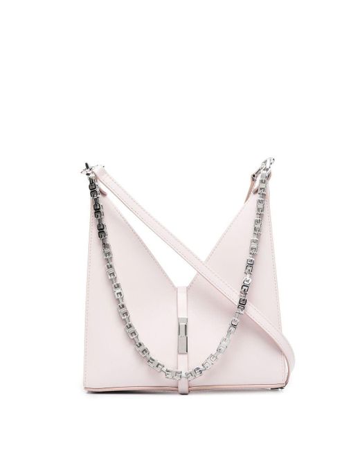 Givenchy Pink Small Cut Out Shoulder Bag