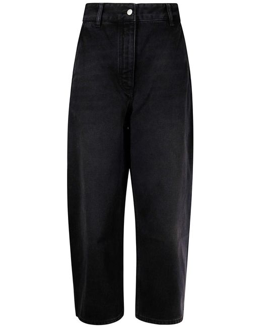 Studio Nicholson Blue Wide-Leg Denim Jeans