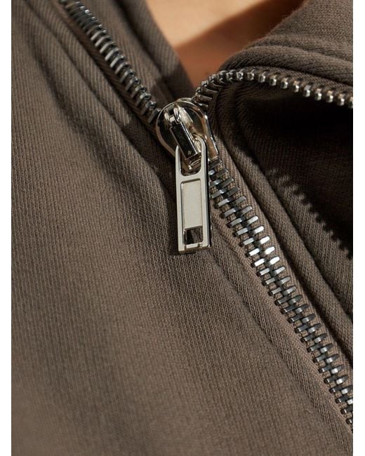 Rick Owens Brown Mountain Sail Sweatshirt