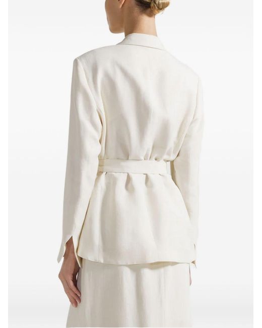 Seventy White Jacket With Sash