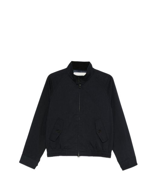 DUNST Black Cotton Blouson Jacket