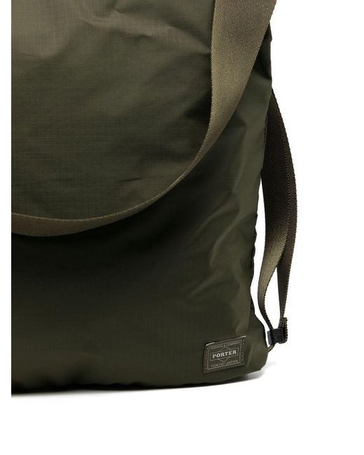Porter-Yoshida and Co Green Flwx 2Way Nylon Shoulder Bag for men