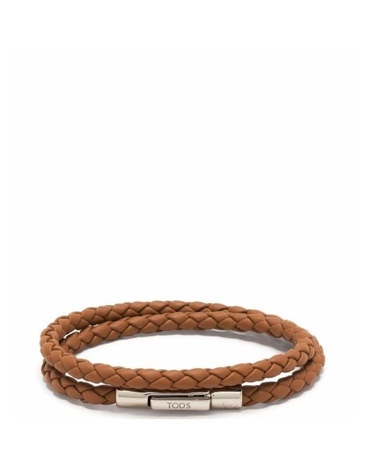 Tod's Brown Mycolors Bracelet for men
