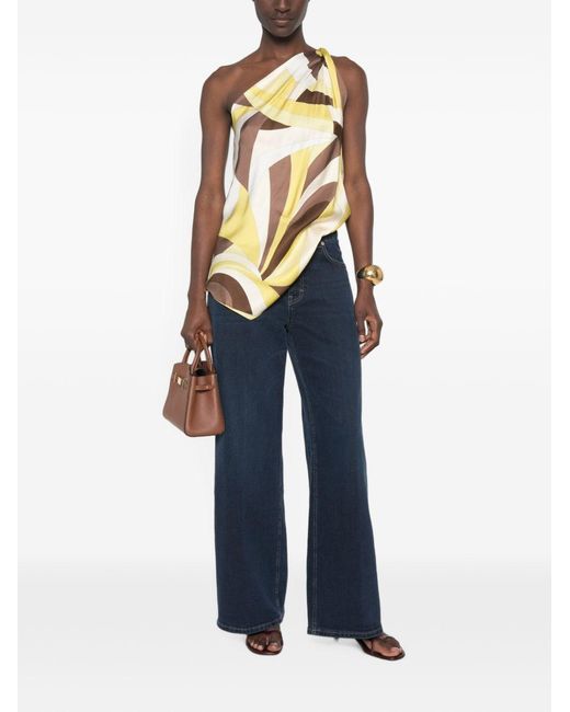Closed Blue Jayla Flared Denim Jeans