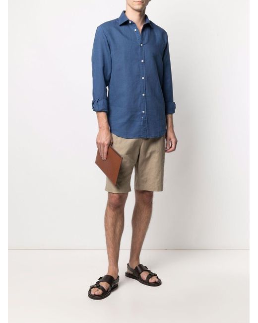 Camicia di Deperlu in Gray da Uomo