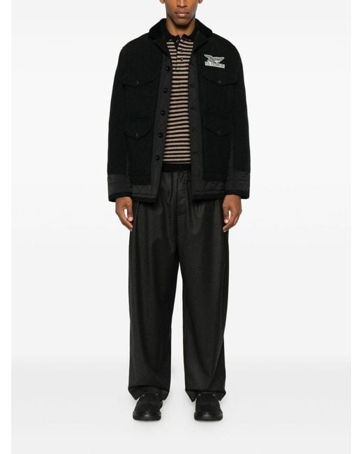 JUNYA WATANABE X FILSON Black Wool Jacket for men