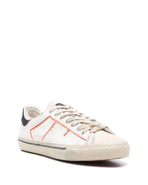 HIDNANDER White Sneaker Starless Low for men