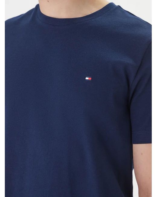Tommy Hilfiger Blue T-Shirt With Logo for men