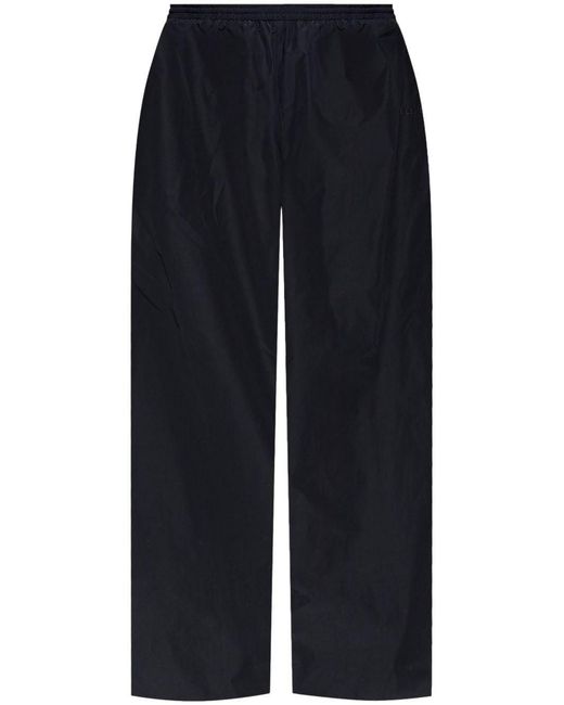 Balenciaga Blue Wide Leg Pants for men