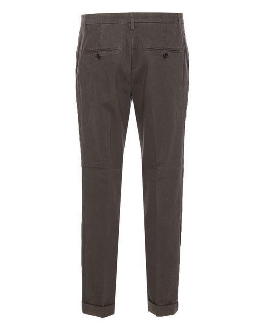 Dondup Gray Gaubert Relax Pants for men