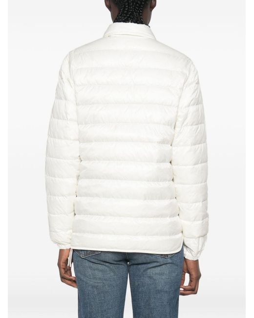 Moncler White Fouine Blouson Jacket