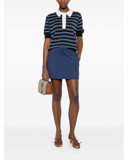 Gucci Blue Denim Mini Skirt
