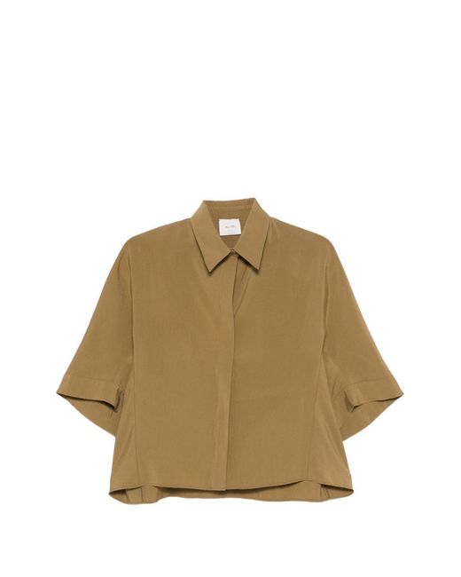 Alysi Natural Short-Sleeves Shirt