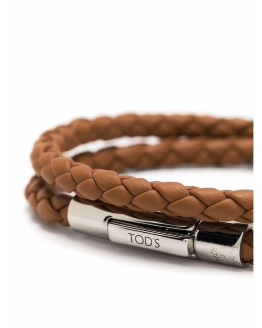 Tod's Brown Mycolors Bracelet for men