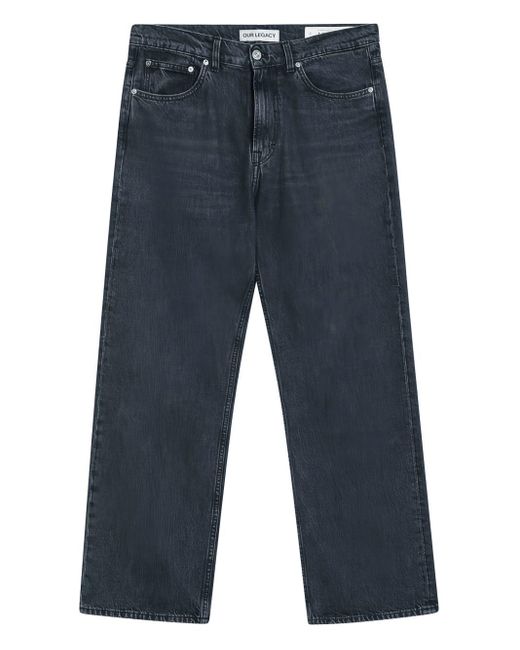Our Legacy Blue Third Cut Jeans for men