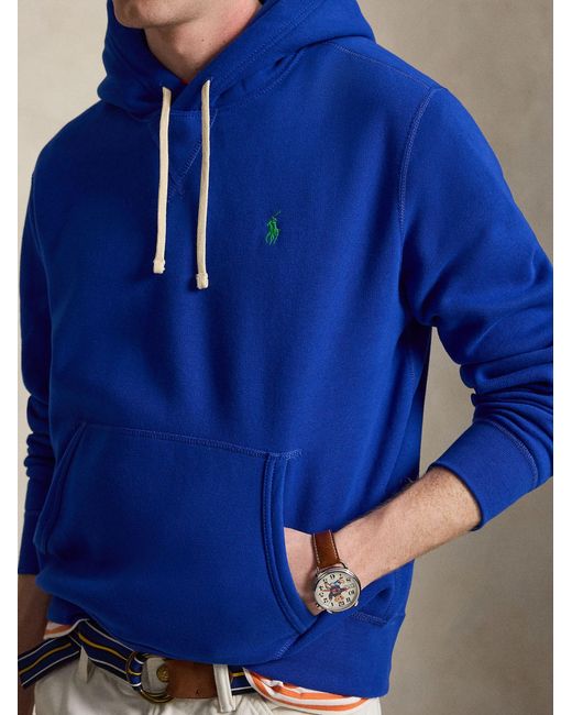 Polo Ralph Lauren Blue The Rl Fleece Sweatshirt for men