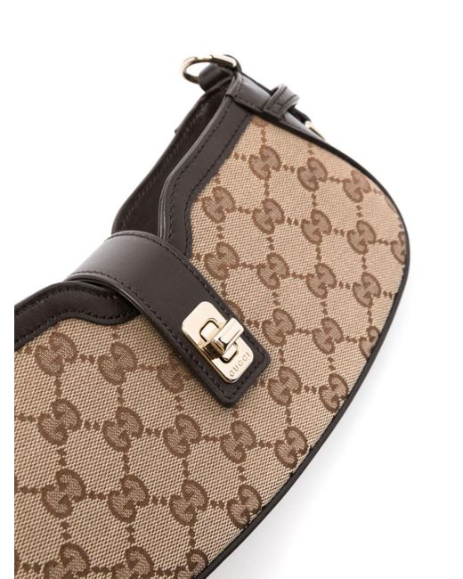 Gucci Natural Mini Moon Side Shoulder Bag