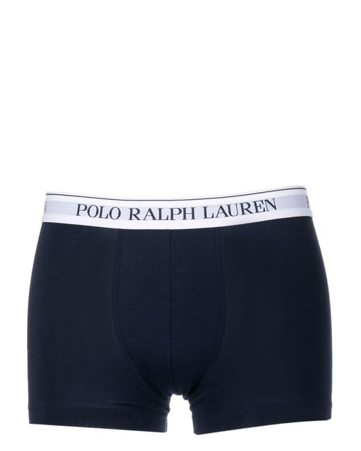 Polo Ralph Lauren Blue Logo-print Boxer Set for men