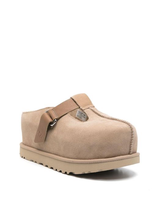 Ugg Natural Suede Slippers