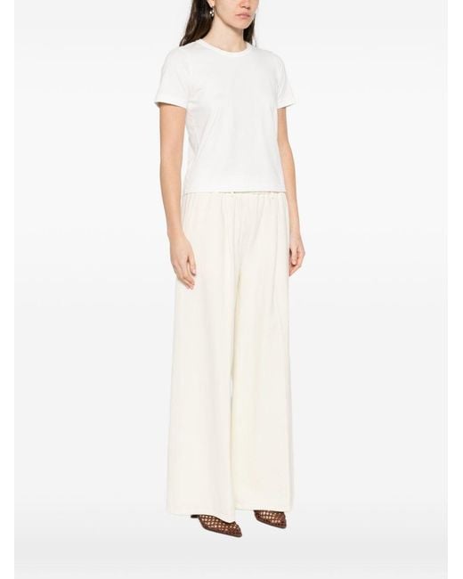 Forte_forte White Organic Cotton T-Shirt