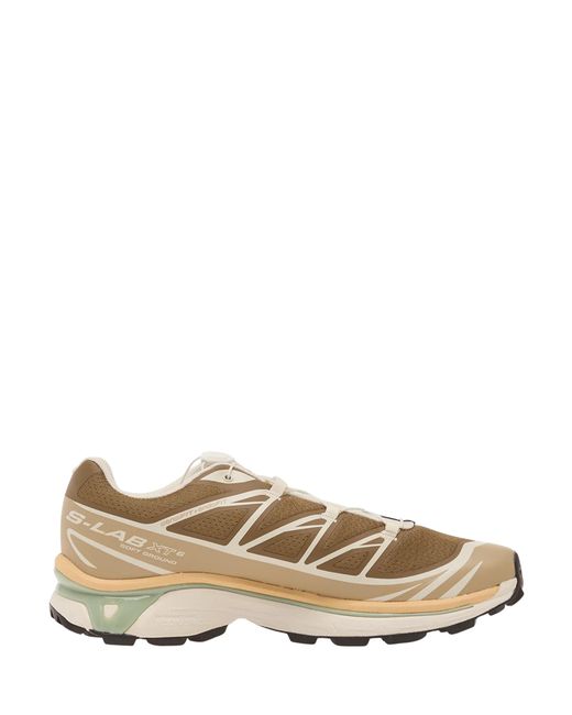 Salomon Brown Xt-6 Sneaker for men