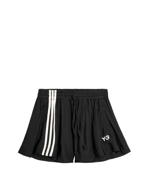 Y-3 Black Tennis Shorts
