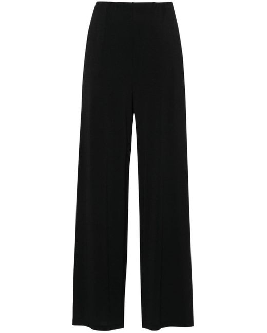 Wolford Black Crepe Jersey Trousers