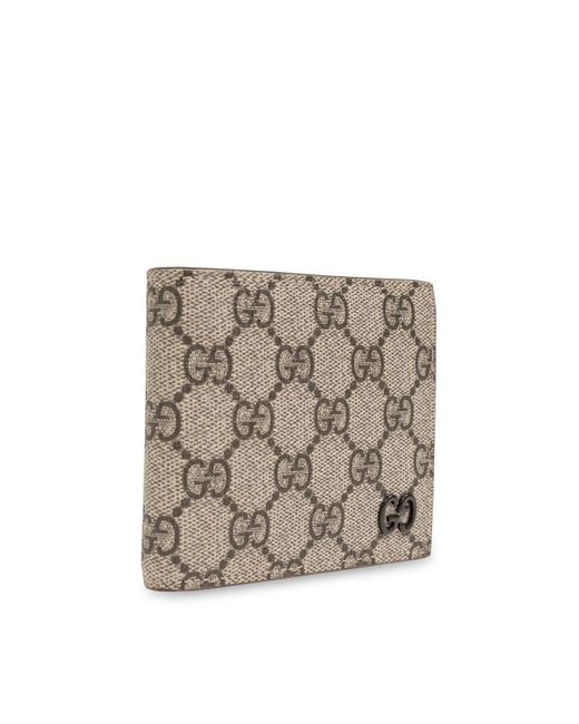 Gucci White Gg Bifold Wallet for men