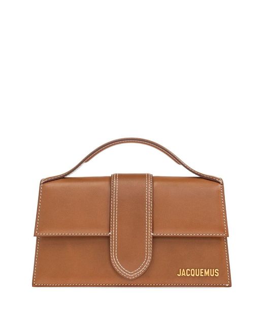 Jacquemus White Le Grand Bambino Leather Handbag