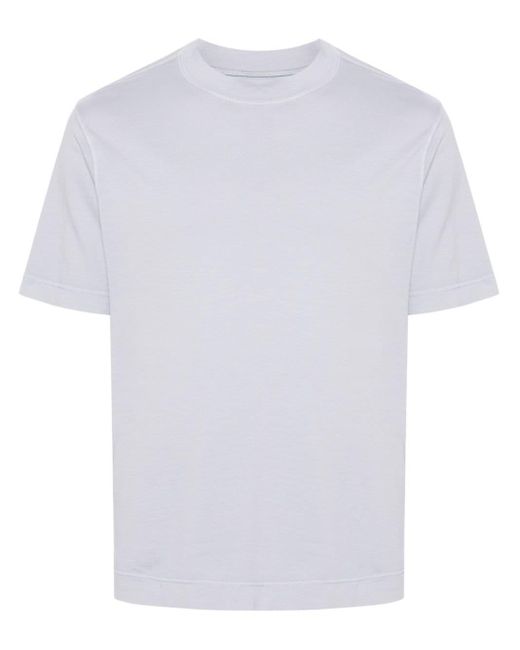 Circolo 1901 White Crew-neck Cotton T-shirt for men